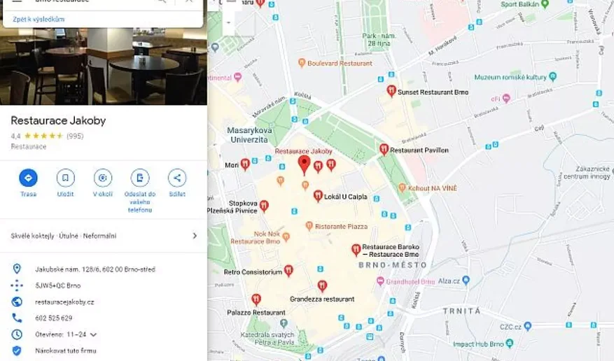 Aparecer en mapas Aparecer en mapas